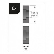 Role tip E7, pentru masinile de faltuit SBM 140-12, SBM 140-12E, Metalkraft