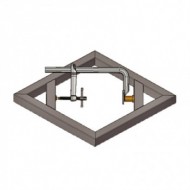 Menghina pentru sudare 4 in 1, cu surub de stranagere, model USZ 318, Schweisskraft