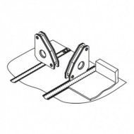 Echer magnetic pentru sudura in unghi de 30° , 60° , 45° si  90°, model SSWM 20, Schweisskraft