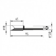 Ciocan de lipit profesional - “Heavy-Duty” - ERSA 200, Kurtz Ersa