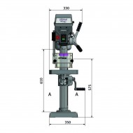 Masina de gaurit robusta cu curele D 23 Pro (400 V), Optimum