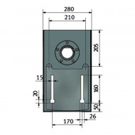 Masina de gaurit robusta cu curele D 23 Pro (400 V), Optimum