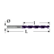 Set de 19 burghie elicoidale DIN 338 tip VA, HSSE-Co 5 TiAlN, cutie din plastic, RUKO