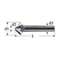 Set 6 tesitoare UltimateCut C 90 grade HSS, DIN 335 Ø 6.3 - 8.3 - 10.4 - 12.4 - 16.5 - 20.5 mm, RUKO