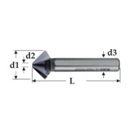 Set 6 tesitoare UltimateCut C 90 grade HSSE Co5 RUnaTEC, DIN 335 Ø 6.3 - 8.3 - 10.4 - 12.4 - 16.5 - 20.5 mm, RUKO