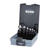Set de 6 tesitoare c 90 grade rectificate hss caseta din plastic, RUKO