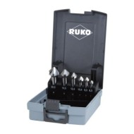 Set de 6 tesitoare c 90 grade rectificate hsse co5 caseta din plastic, RUKO