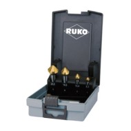 Set de 5 tesitoare c 90 grade rectificate hss tin caseta din plastic, RUKO