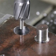 Burghiu coroana cu carbura de tungsten Tecrona, prindere Weldon ¾, adancime de taiere 50.0 mm, RUKO
