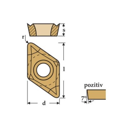 Placute rombice 55 grade,...