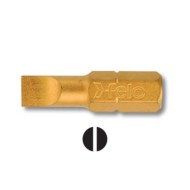 Bit TiN - forma C, lungime 25 mm, tipul slot, Felo