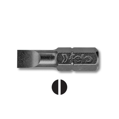 Bit Industrial - forma C, lungime 25 mm, tipul slot, Felo