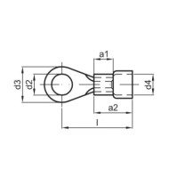 Conectori inelari izolati - conform DIN 46237, Hilpress