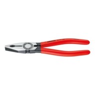 Cleste combinat cu strat protector negru lustruit si manere cu manson din plastic, Knipex