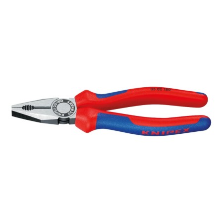 Cleste combinat cu strat protector negru lustruit si manere cu manson bicomponent, Knipex