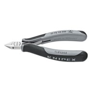 Cleste diagonal cu cap mini si ascutit  pentru electronisti, ESD, Knipex