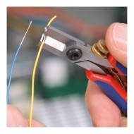 Cleste pentru dezizolat sarma, pentru electronisti cu suprafata lustruita, Knipex