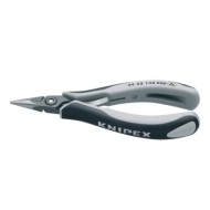 Cleste de precizie de prindere pentru electronisti, ESD, falci plate, L 135 mm, Knipex