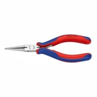 Cleste de precizie de prindere pentru electronisti, suprafata lustruita si manere cu manson bicomponent, Knipex