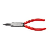 Clesti cu falci semi-rotunde lungi, cleste cu strat negru protector lustruit si manere cu manson din plastic, Knipex