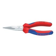 Clesti cu falci semi-rotunde lungi, cleste cu suprafata cromata si manere cu manson bicomponent, Knipex