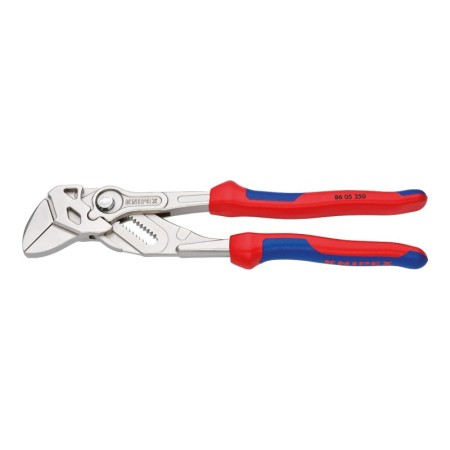 Cleste cheie placat cu nichel si manere cu manson bicomponent, Knipex