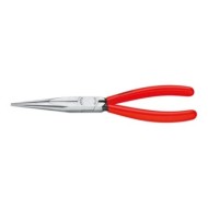 Cleste cu falci semi-rotunde cu prindere striata incrucisata cu manere cu manson din plastic, Knipex