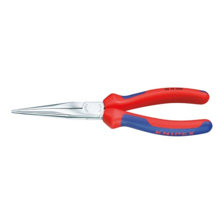 Cleste cu falci semi-rotunde cu prindere striata incrucisata cu manere cu manson bicomponent, Knipex