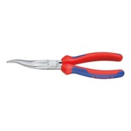 Cleste cu falci semi-rotunde cu prindere striata incrucisata cu manere cu manson bicomponent cu varf de 40 grade, Knipex