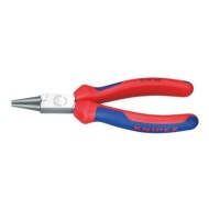 Cleste cu falci rotunde, scurte, cu strat negru protector lustruit si manere cu manson bicomponent, Knipex