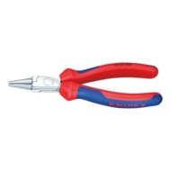 Cleste cu falci rotunde, scurte, cu suprafata cromata si manere cu manson bicomponent, Knipex