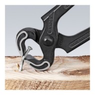 Cleste pentru cuie, pentru dulgheri cu strat negru lustrui, Knipex