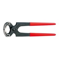 Cleste pentru cuie, pentru dulgheri, cu strat protector negru lustruit si manere cu manson din plastic, Knipex