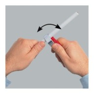 Dezizolator universal cu lama carlig pivotanta, Knipex