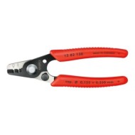 Cleste dezizolator pentru fibra optica, Cleste cu suprafata brunata si manere cu manson din plastic, Knipex