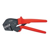 Cleste de sertizat pentru pini terminali, izolati si neizolati, sertizare forma trapezoidala, AWG 7/5/3, Knipex