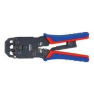 Cleste de sertizare mufe RJ 10, RJ 11/12 si RJ 45, Knipex