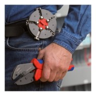 Cleste MultiCrimp cu magazie de 3 bacuri, Knipex