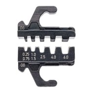 Bac pentru pini terminali, izolati si neizolati, forma sertizare Trapez, Knipex