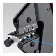 Cleste Crimp-System simplu cu bacuri inlocuibile simplu (fara bacuri), Knipex