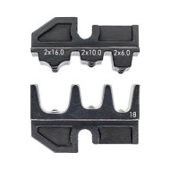 Bac pentru Crimp-System pentru pini terminali dubli, forma sertizare W, Knipex