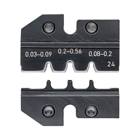 Bac pentru Crimp-System pentru micro-pini terminali: D Sub, HD 20, HDE plug, modu IV, Micro Timer, MQS, forma sertizare F, Knipex