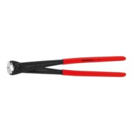 Cleste pentru fierari cu parghie marita cu strat protector negru lustruit si manere cu manson din plastic, Knipex