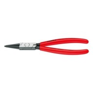 Cleste pentru inele de siguranta interioare cu strat protector negru lustruit si manere cu manson din plastic, Knipex