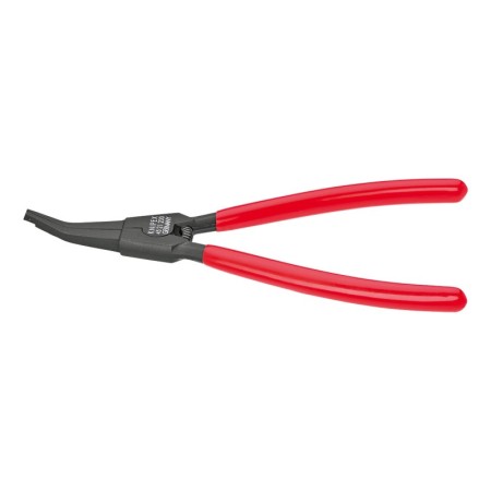 Cleste special pentru inele speciale de siguranta, suprafata brunata si manere din plastic, Knipex