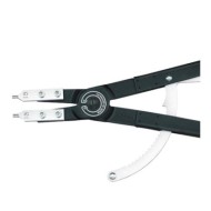 Cleste pentru inele de siguranta interioare - dimensiuni mari, vopsit in camp electrostatic, negru, Knipex