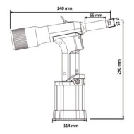 Dispozitive pneumatice pentru pop-nituri, BNT-4, Bralo
