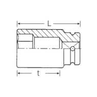 Chei tubulare de impact, prindere 1, profesionale - DIN 3129, Stahlwille
