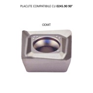 Freza cu placute amovibile pentru canal si contur, 0245.90 90 grade, cod ISO 0245.90.160, 10 taisuri, CANELA