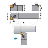 Suporti cu placuta fixata cu brida, CTGP 90 grade, CANELA